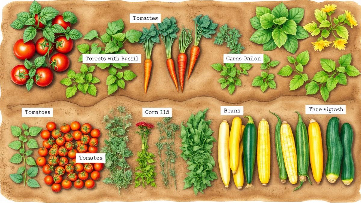 Companion Planting Chart: The Best Plant Neighbours for Your Bed