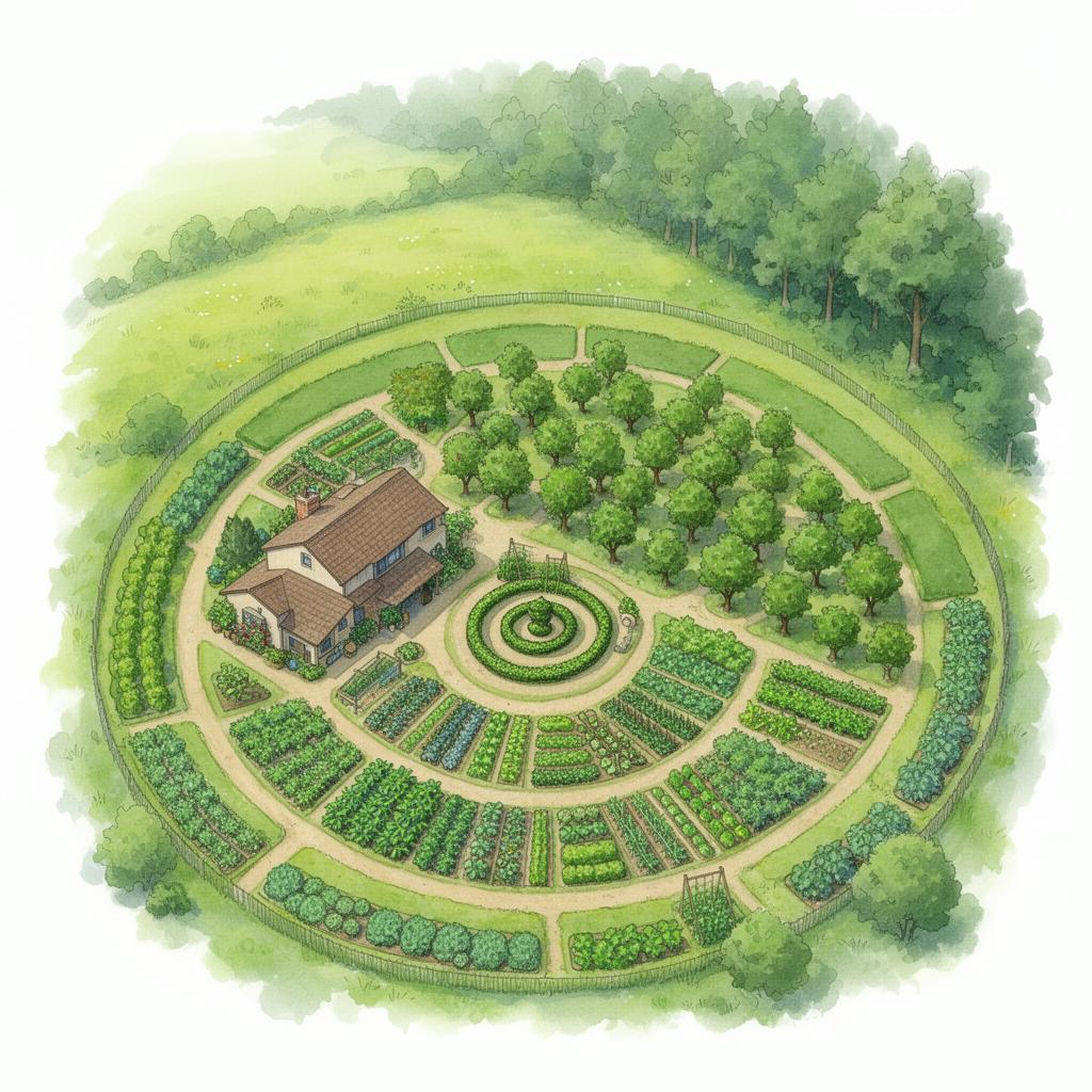 Understanding Permaculture Zones: From Zone 0 to Zone 5 – A Practical Guide